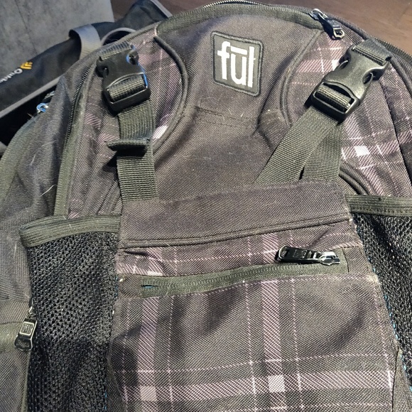 FUL Padded Backpack Laptop Tablet - Picture 1 of 4